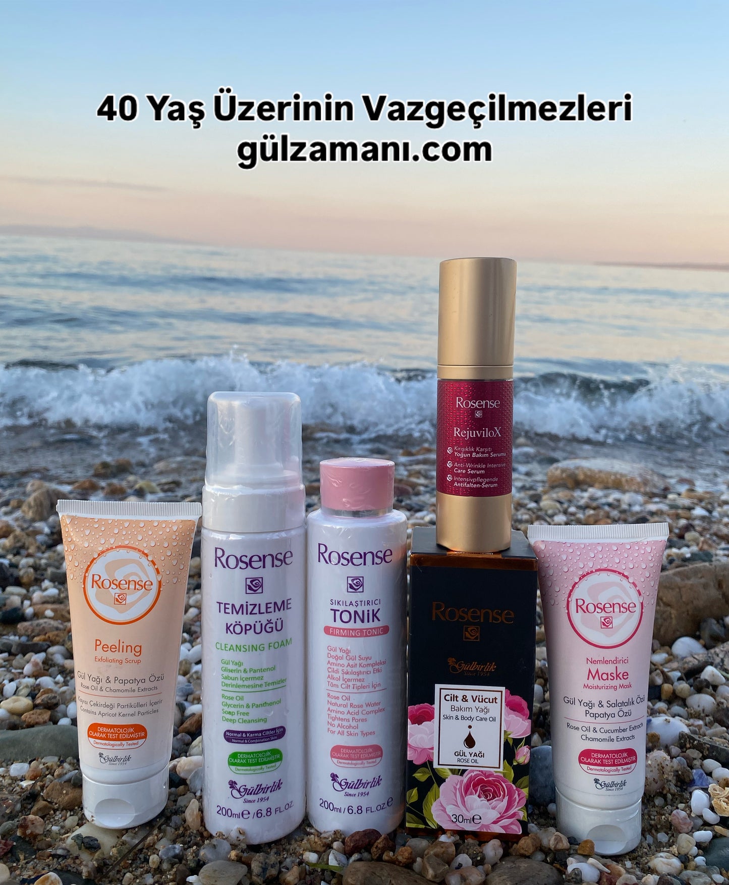40 Yaş Ve Sıkılaştırıcı Cilt Bakım Seri