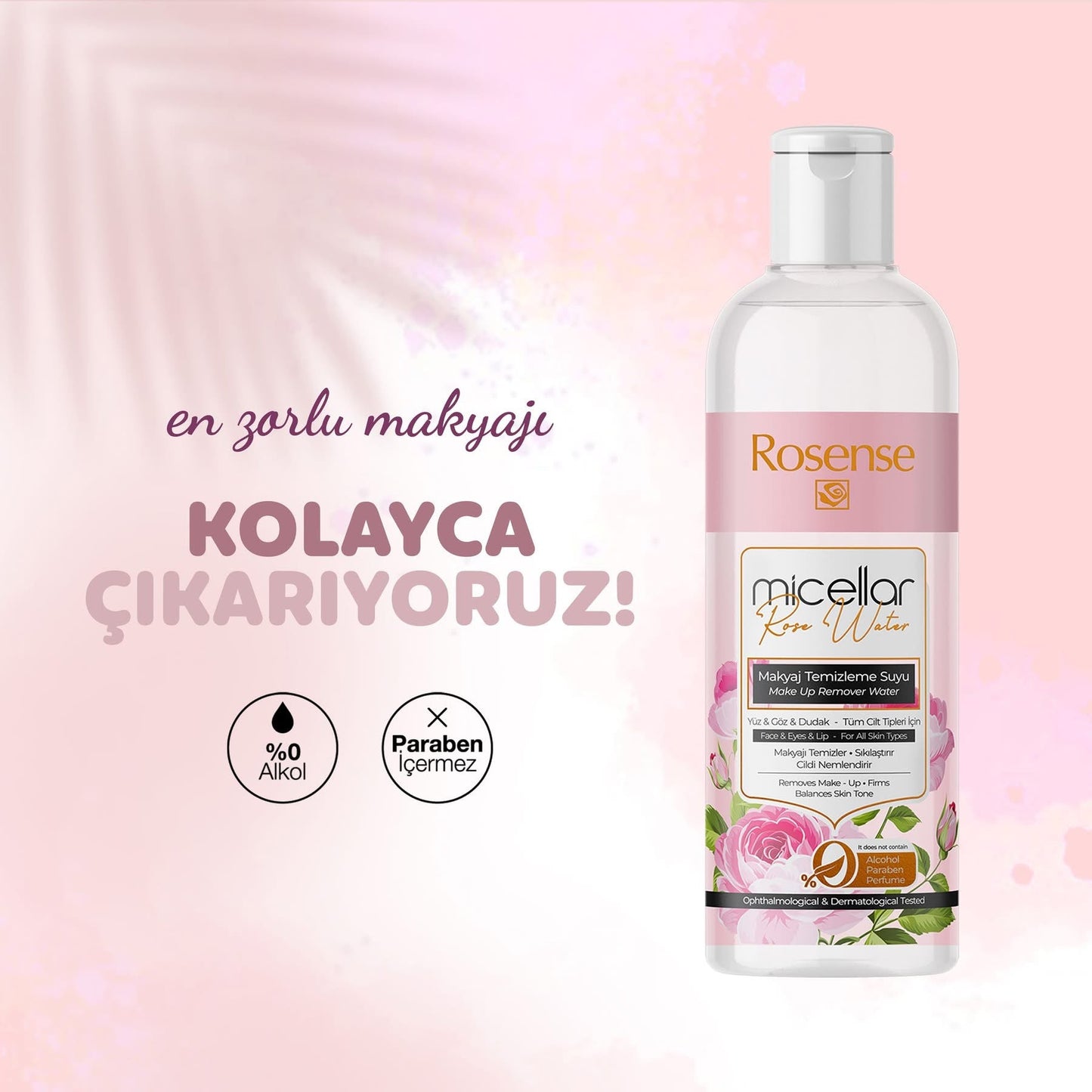 Makyaj Temizleme Suyu - Gül Zamanı