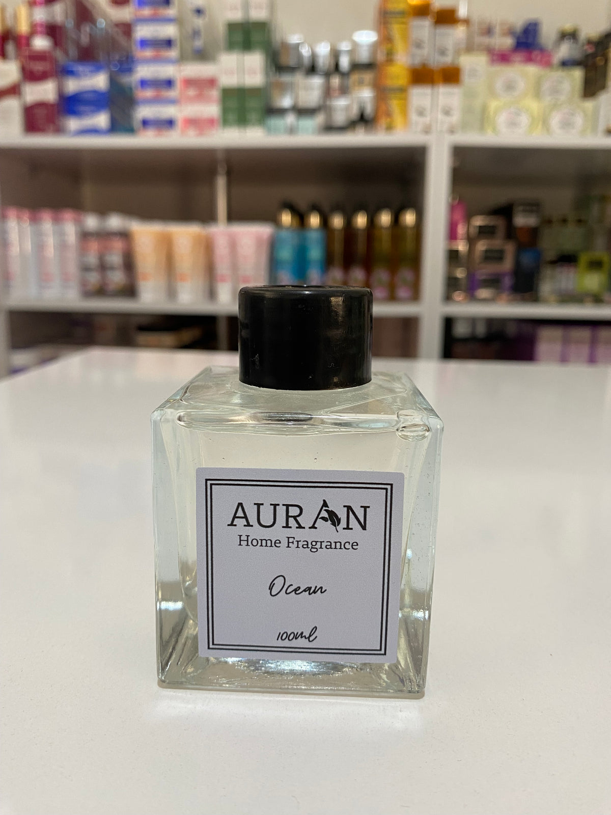 Okyanus Çubuklu Oda Kokusu Bambu Kokusu Kare Şişe Ocean Reed Diffuser 100ml