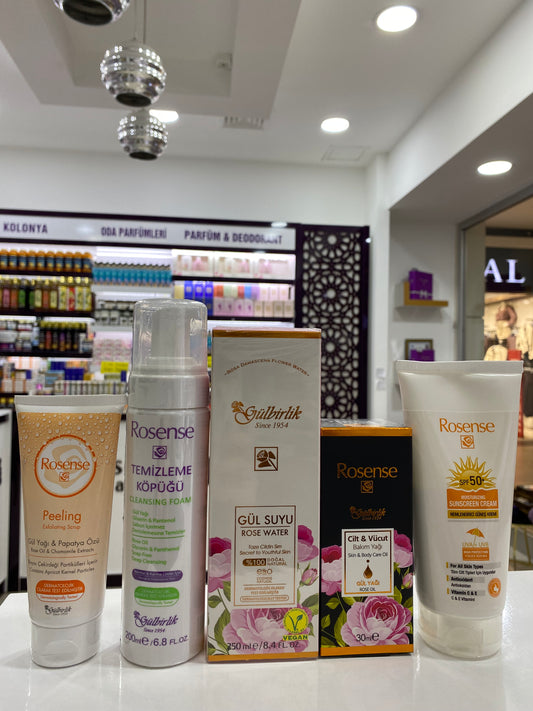 Tüm Cilt tipleri için cilt bakım seti