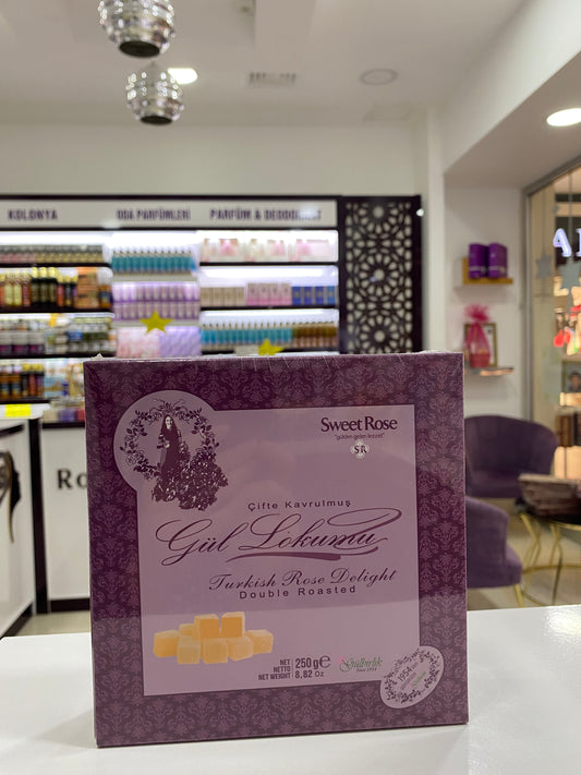 Çifte Kavrulmuş Lokum 250 Gr | Rosense®
