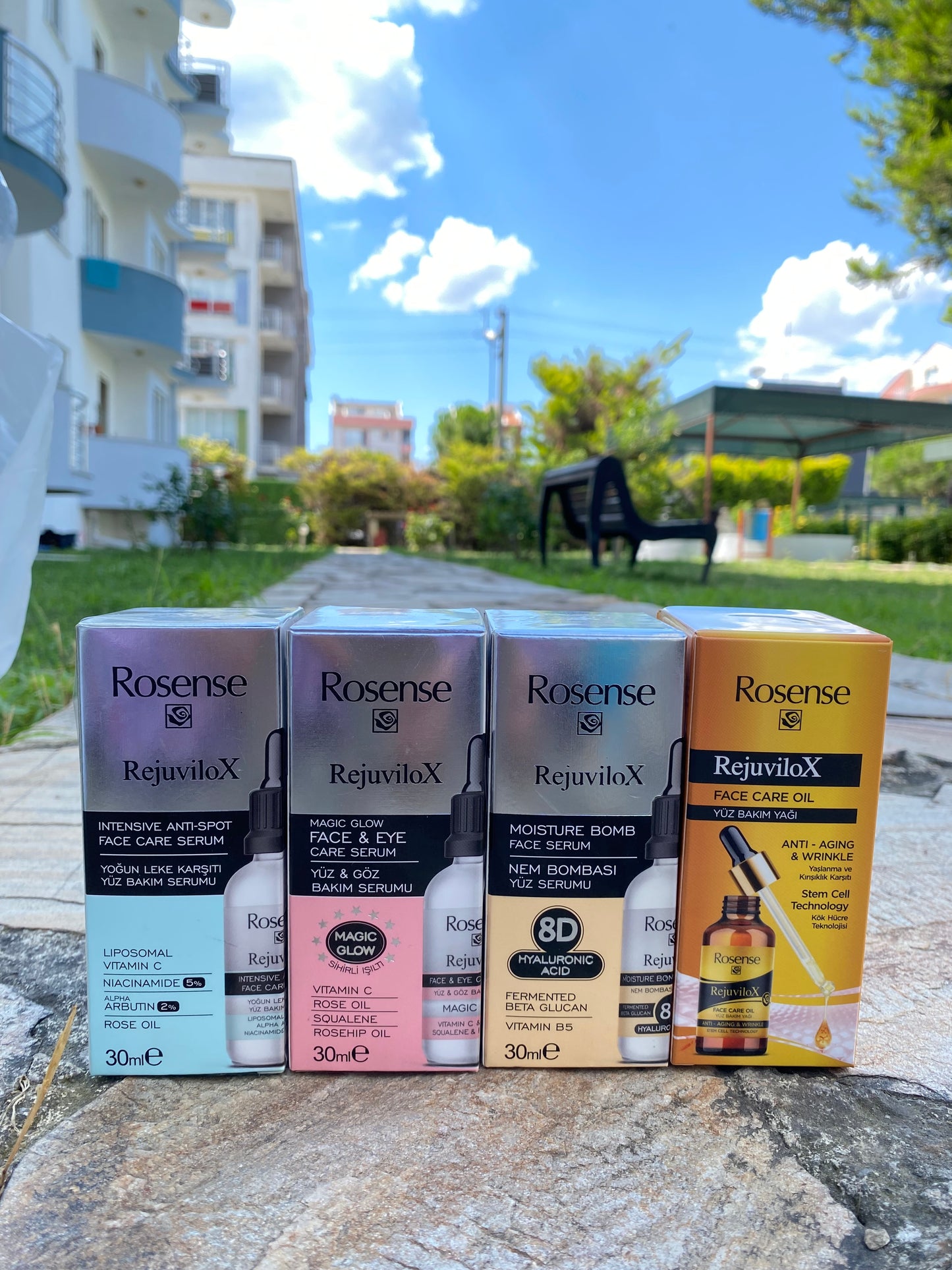 Rosense Cilt Bakım Serum Seti