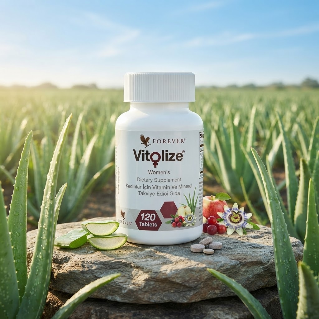 VITOLIZE™ WOMEN
KADINLAR İÇİN VİTAMİN VE MİNERAL TAKVİYE EDİCİ GIDA