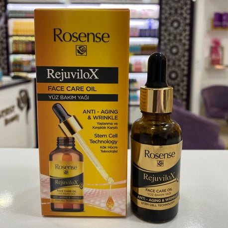 Rejuvilox Kırışıklık Karşıtı Yüz Bakım Yağı – 30 ml - Gül Zamanı