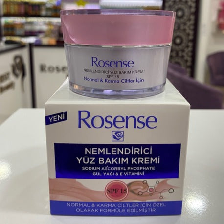 Nemlendirici Yüz Bakım Kremi (Normal & Karma Cilt) – 50 ml |... - Gül Zamanı