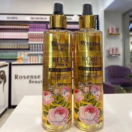Amber Body Mist Vücut Spreyi - Gül Zamanı
