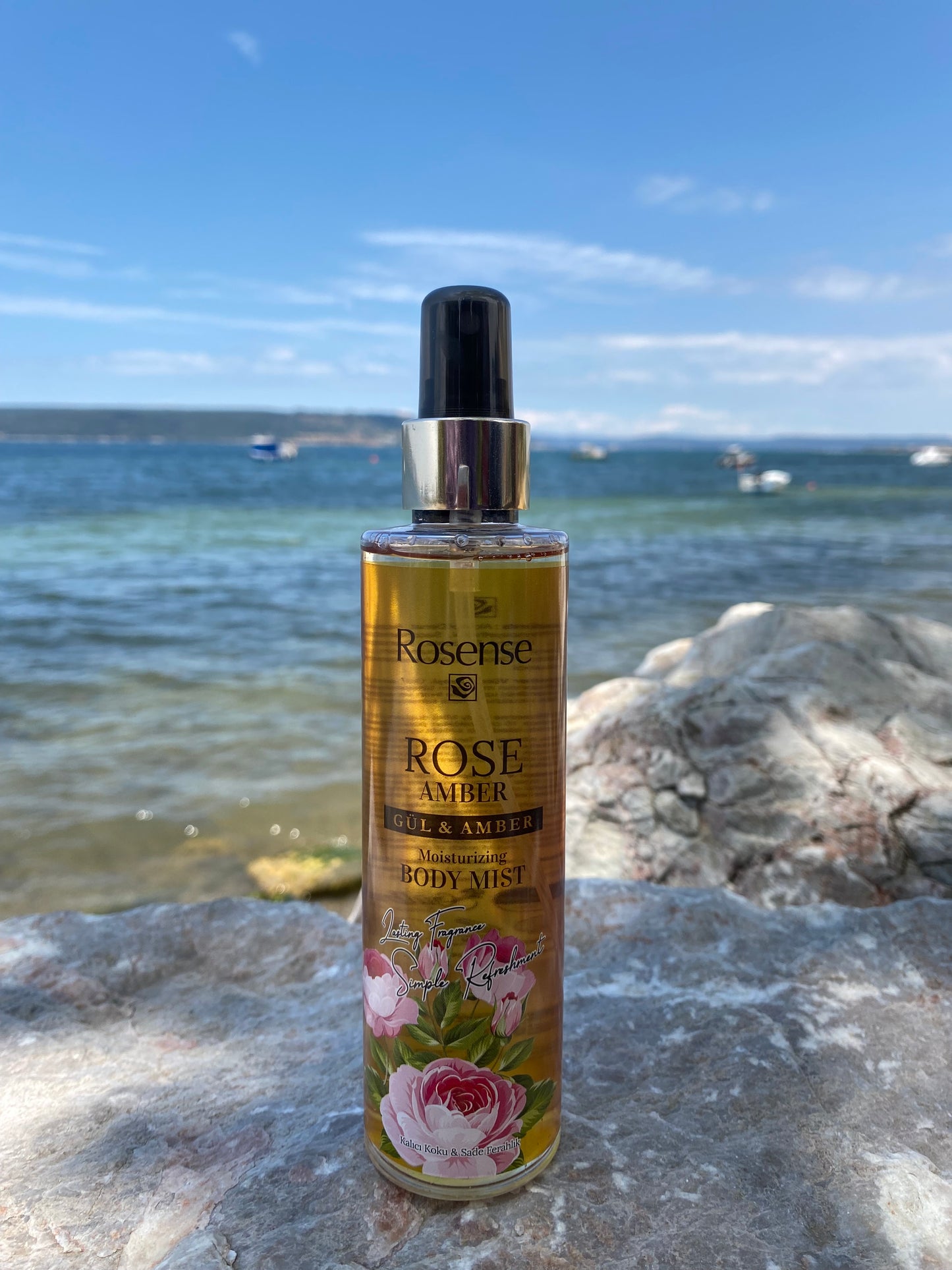 Gül Amber Vücut Spreyi Body Mist