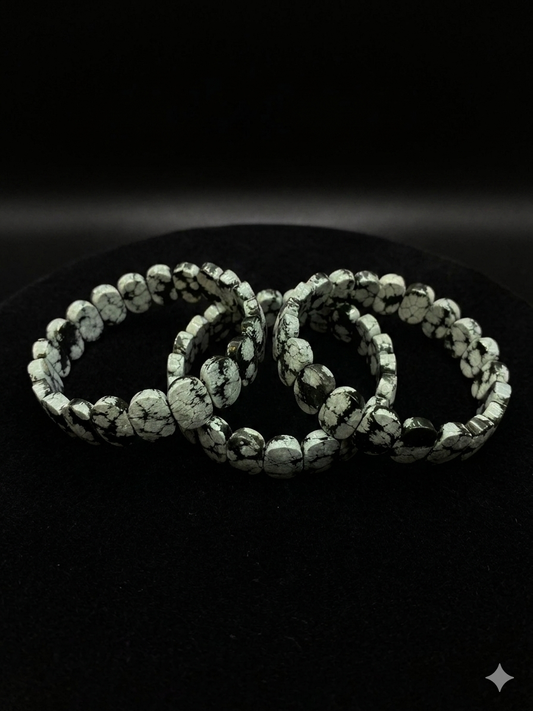 Kar tanesi obsidyen