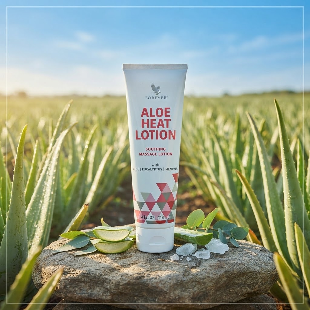 Forever Aloe Heat Lotion