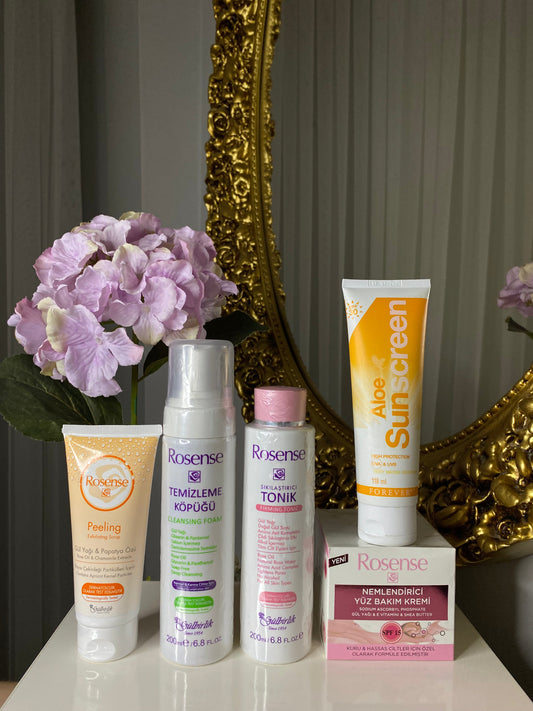 Kuru Ciltlere Uygun SET - Gül Zamanı