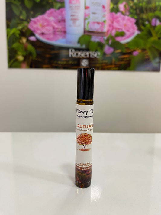 Wood Doğal Karışım Esansiyel Yağ Uçucu Yağ Karışımı Etkili Koku, Esans Doğal Roll-On 10ml - Gül Zamanı