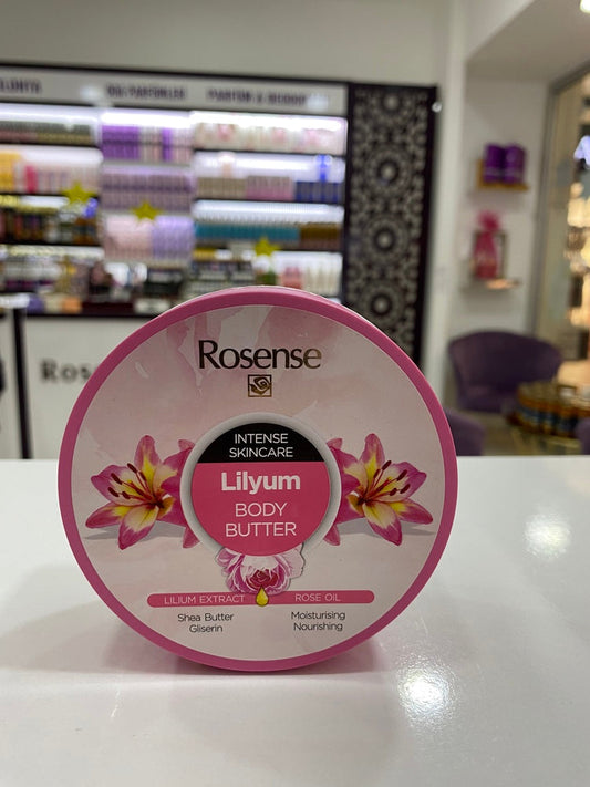 Body Butter Lillyum & Gül – 150 ml | Rosense® - Gül Zamanı