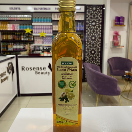 Maydanozlu Sarımsaklı Limon Sirkesi - Gül Zamanı